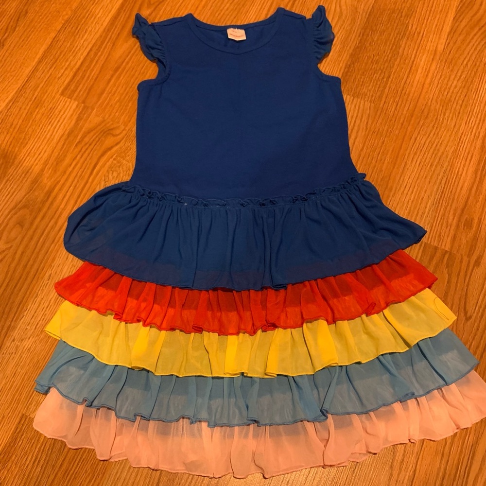 Two dresses sized 130cm/US8 - Hanna Anderson